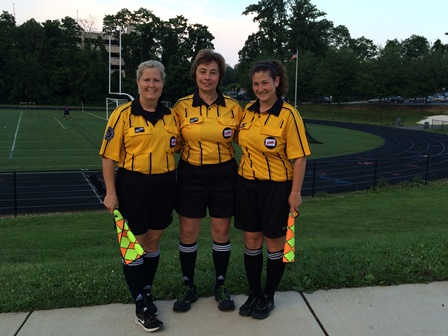 CSOA Referee Crew - Girls 2A Playoffs - June 8, 2015